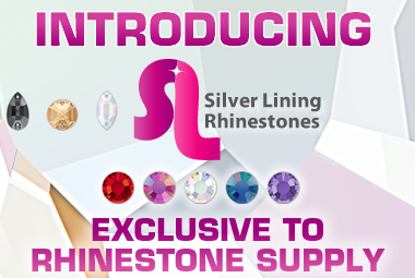 Silver Lining Rhinestones - Exclusive to Rhinestone Supply!