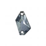 BLACK DIAMOND - DeArt 3267 SEW ON Rhinestone 23mm x 13mm