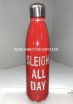 Sleigh All Day Water Bottle with Crystal Rhinestones