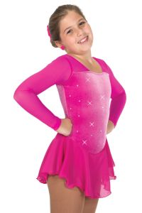 Jerry's Rhinestone Dress - FUCHSIA (pink) - 574 - Youth 10-12