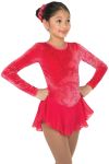 Jerry's Concertina Dress - WATERMELON - 575 Youth 10-12